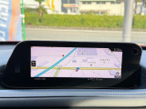 ナビゲーションもばっちりです!わき見運転防止や運転姿勢を崩さないためにタッチ操作は出来ないようになっています。