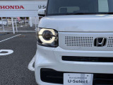 LEDライトで走行中も明るく照らしてくれます。