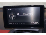 先進的なフローティングレイアウトを採用したセンターディスプレー。