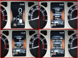 メーター内ディスプレイには車の様々な情報を切替表示できます!あると便利で役に立つ機能ですね!