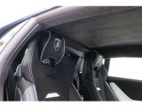 Embroidered Lamborghini Shield on Headrest