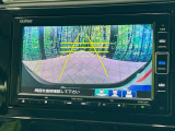 【バックカメラ】駐車時に後方がリアルタイム映像で確認できます。大型商業施設や立体駐車場での駐車時や、夜間のバック時に大活躍!運転スキルに関わらず、今や必須となった装備のひとつです!