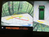 【パノラミックビューモニター】専用のカメラにより、上から見下ろしたような視点で360度クルマの周囲を確認することができます☆死角部分も確認しやすく、狭い場所での切り返しや駐車もスムーズに行えます。