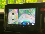 【全方位モニター用カメラ】専用のカメラにより、上から見下ろしたような視点で360度クルマの周囲を確認することができます☆死角部分も確認しやすく、狭い場所での切り返しや駐車もスムーズに行えます。