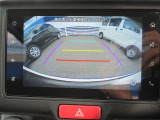 バックカメラ付きなので車庫入れ時、後方確認がスムーズです。