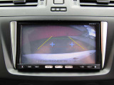 バックカメラ付きです。車庫入れも楽々!!