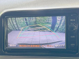 【バックカメラ】駐車時に後方がリアルタイム映像で確認できます。大型商業施設や立体駐車場での駐車時や、夜間のバック時に大活躍!運転スキルに関わらず、今や必須となった装備のひとつです!