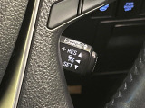 【レーダークルーズコントロール】高速道路での長距離走行が楽に!!自動で速度を保つクルーズコントロールが、衝突軽減システムと連携し、前方の車両を感知して車間を保つように速度調節してくれます!!