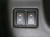 【シートヒーター搭載】シートを温めてくれる暖房機器です!長時間座っていると負担が掛かりやすい背中や腰、または冬場の寒い日に冷えやすい脚部に快適なぬくもりを♪