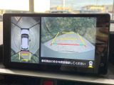 【パノラミックビューモニター】専用のカメラにより、上から見下ろしたような視点で360度クルマの周囲を確認することができます☆死角部分も確認しやすく、狭い場所での切り返しや駐車もスムーズに行えます。