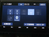車内でCD DVD等、様々なメディアが楽しめます。