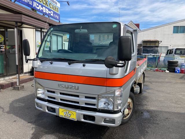 エルフ3.0 強化ダンプ フルフラットロー ディーゼル 4WD2tダンプ 4WD 5速マニュアル ディーゼル
