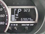 走行キロ数は69,829kmです