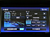 オーディオコントロールも充実♪好みのサウンドチューンがドライブをよりいっそう楽しくしてくれます♪