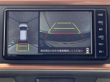 狭い駐車場や立体駐車場などもリアルに映るバックガイドモニター付でラクラク駐車♪(パノラミックビューモニター付)