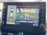 【パノラミックビューモニター】専用のカメラにより、上から見下ろしたような視点で360度クルマの周囲を確認することができます☆死角部分も確認しやすく、狭い場所での切り返しや駐車もスムーズに行えます。