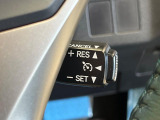 【クルーズコントロール】設定した速度を維持して走行する機能。主に高速道路で役立つ装備です。