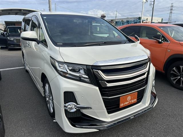 アルファード 2.5 S モデリスタエアロ後席モニター純正9型ナビ