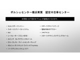 当車両のオプション一覧でございます。
