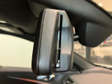 ルームミラー内蔵ETC車載器(自動防眩付)後続からの光が一定以上になると自動で眩しさを緩和します。