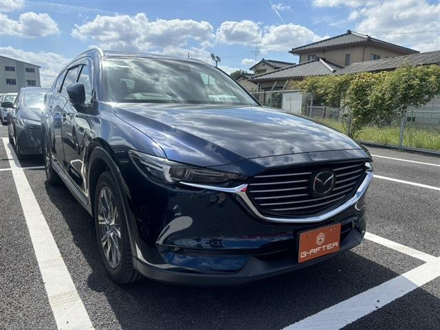 CX-8 2.2 XD エクスクルーシブ モード サンルーフ/茶革シート/純正ナビ/地デジ/全