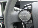 ハンドルにオーディオスイッチが装着されてます。簡単に音量操作などができますので大変便利です。