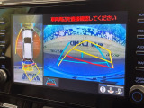 【パノラミックビューモニター】専用のカメラにより、上から見下ろしたような視点で360度クルマの周囲を確認することができます☆縦列駐車や幅寄せ時に活躍してくれます♪