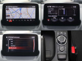 ナビやオーディオ、ご自身の運転記録やメンテナンスログを表示する「マツダコネクト」を搭載。人間工学に基づき、自然な位置に搭載されております。もちろんBluetooth等のオーディオにも対応しております。