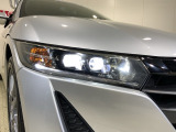 LEDヘッドライトで夜道も安心!