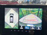【全方位モニター用カメラ】専用のカメラにより、上から見下ろしたような視点で360度クルマの周囲を確認することができます☆死角部分も確認しやすく、狭い場所での切り返しや駐車もスムーズに行えます。