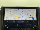 【純正14インチナビ】専用設計で車内の雰囲気にマッチ!ナビ利用時のマップ表示は見やすく、いつものドライブがグッと楽しくなります!