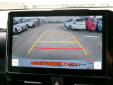 バックモニター付きですので、日常の駐車はもちろん、人や障害物などを映像で確認できるので安心です!(補助装置になりますので、目視でもご確認ください)