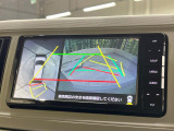 【パノラマモニター】専用のカメラにより、上から見下ろしたような視点で360度クルマの周囲を確認することができます☆縦列駐車や幅寄せ時に活躍してくれます♪