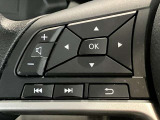 ステアリングスイッチで、目線を逸らさずオーディオの操作やメーター内のディスプレイの変更ができます。