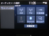 ディスプレイオーディオを装備。スマートフォンとクルマを繋ぐことで、これまでのナビに加えて色々なサービスが楽しめます。