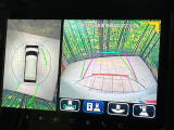 【全方位モニター用カメラ】専用のカメラにより、上から見下ろしたような視点で360度クルマの周囲を確認することができます☆死角部分も確認しやすく、狭い場所での切り返しや駐車もスムーズに行えます。