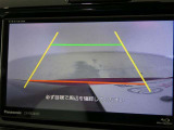 駐車も安心のバックモニター付きです。