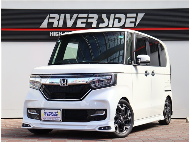 N-BOXカスタム G L ターボ ホンダセンシング 純正8インチナビ無限フルエアロTEINDampers