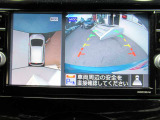 車の真上から見下ろしたような360度視界の良い『アラウンドビューモニター』です♪♪ 苦手な狭い駐車場、暗い所でも確認ができてとっても安心です♪♪