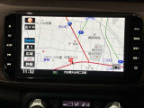 9インチの大画面です。大きなナビで視認性・操作性ともに快適にドライブをサポートしてくれます