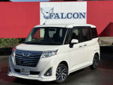 ルーミーカスタム4WD入庫いたしました!☆トヨタ純正ナビ☆Bluetooth☆衝突軽減ブレーキ☆クルーズコントロール☆ステアリングスイッチ☆LEDヘッドライト☆フォグライト☆ETC☆