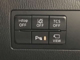 運転席回りのスイッチで安全装備のON/OFFも簡単に!