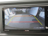 バックガイドモニターで、後方を確認しながら安心して駐車することができます。運転初心者も熟練者も必須の機能ですよ!