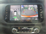 【アラウンドビューモニター】ー空から見下ろしているかのような映像で駐車をアシスト!これでバック駐車も安心ですね♪♪