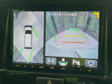 【全方位モニター用カメラ】専用のカメラにより、上から見下ろしたような視点で360度クルマの周囲を確認することができます☆死角部分も確認しやすく、狭い場所での切り返しや駐車もスムーズに行えます。