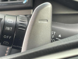 【パドルシフト(AT車)】MT車と同じように好きなギアで走ることができます!ステアリングから手を離さずに指先だけでシフト操作ができ、よりスポーティな走りをお楽しみいただけます。