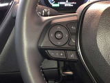 ステアリングスイッチで、安全運転!前方から目線を外さないように!