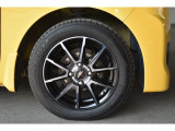 Aftermarket製14インチアルミホイール155/65R14