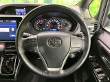 【ステアリングスイッチ】運転中、前方から目線をそらすことなく、オーディオ等の操作が可能な便利機能!安心&快適なドライブを演出してくれます♪