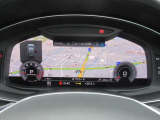 バーチャルコックピット。ODOメーターやオーディオ操作、電話通話選択、MAPの確認まで可能。